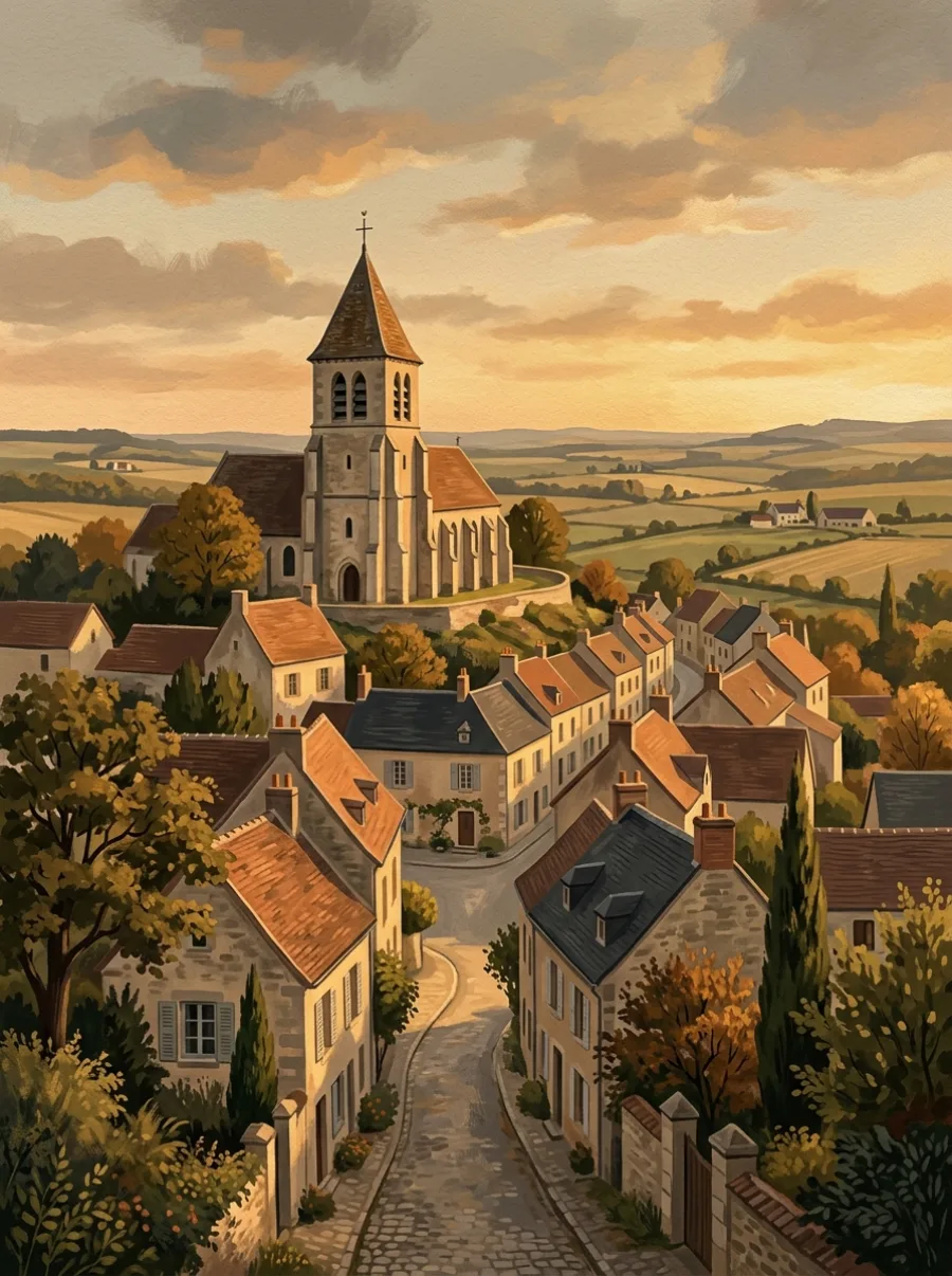 Nettoyage de toiture Penchard — l'église Saint-Martin et le plateau agricole du Pays de Meaux