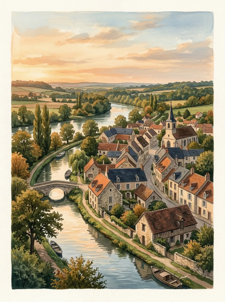Nettoyage de toiture Poincy — les berges de la Marne et le Canal de l'Ourcq